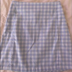 brandy melville blue skirt